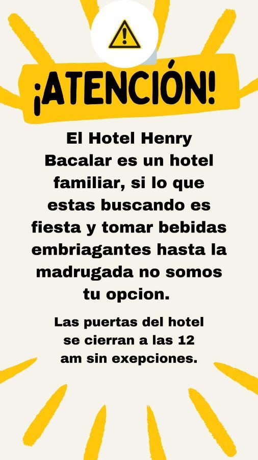 Hotel Henry Bacalar Dış mekan fotoğraf